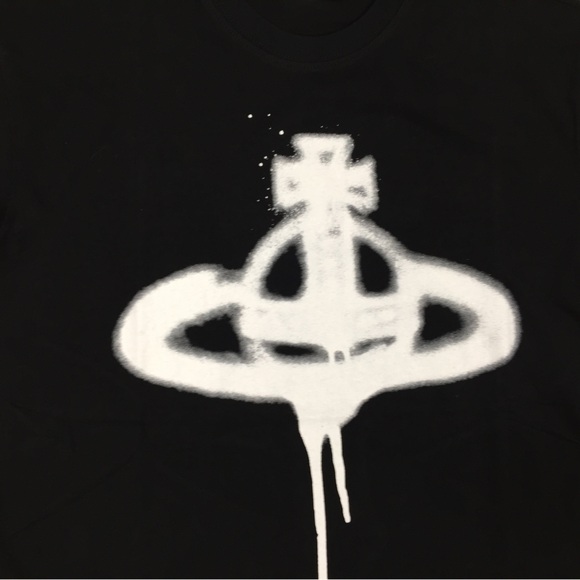 🪐Saturn Black Tee - Picture 4 of 5